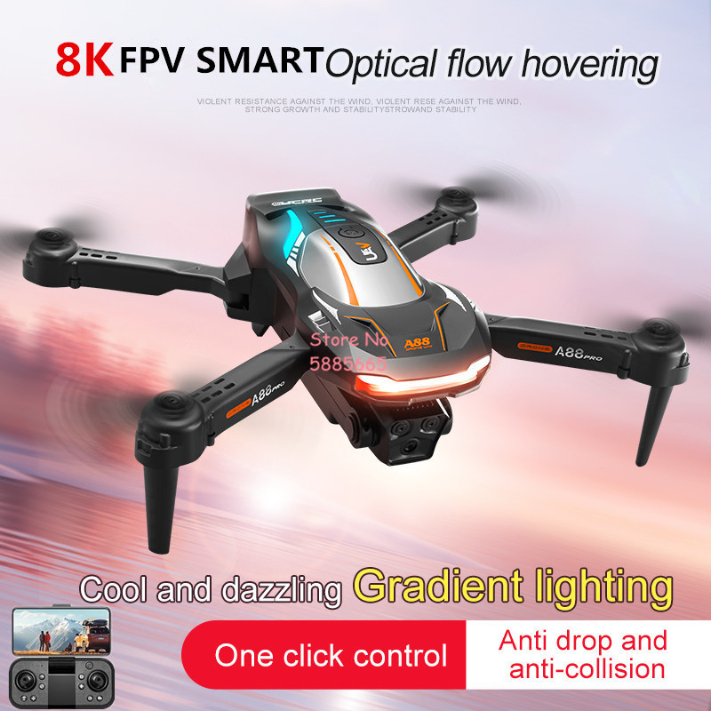 Photography Drone - Photographie aérienne 8K, positionnement du flux