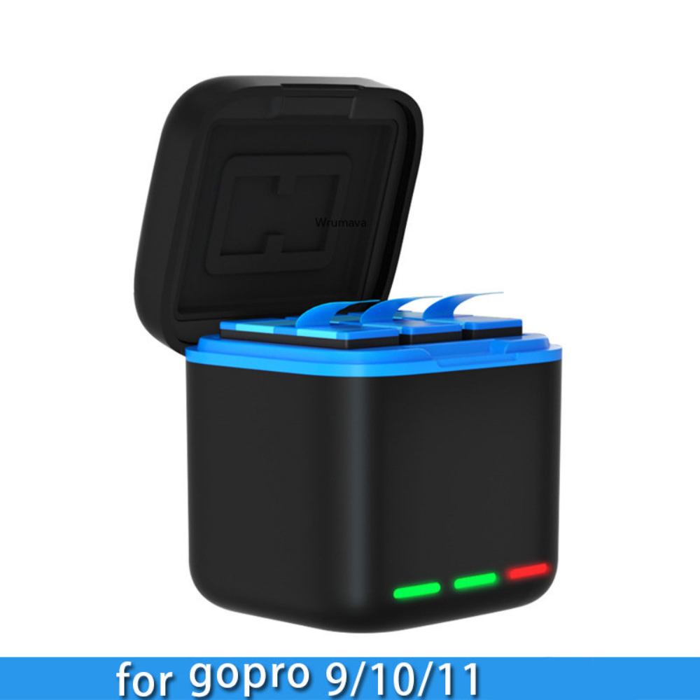 Gopro Action Camera Hero 11 Black - Chargeur de batterie universel noir pour