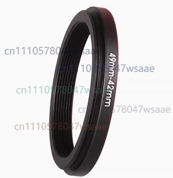 Lens Adapter Ring - Anneau adaptateur d'objectif M49 49x0,75 mm