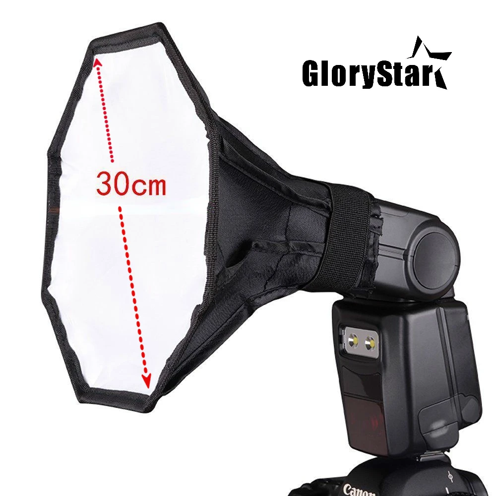 Pop Up Flash Diffuser - Diffuseur de Flash octogonal 30cm 12