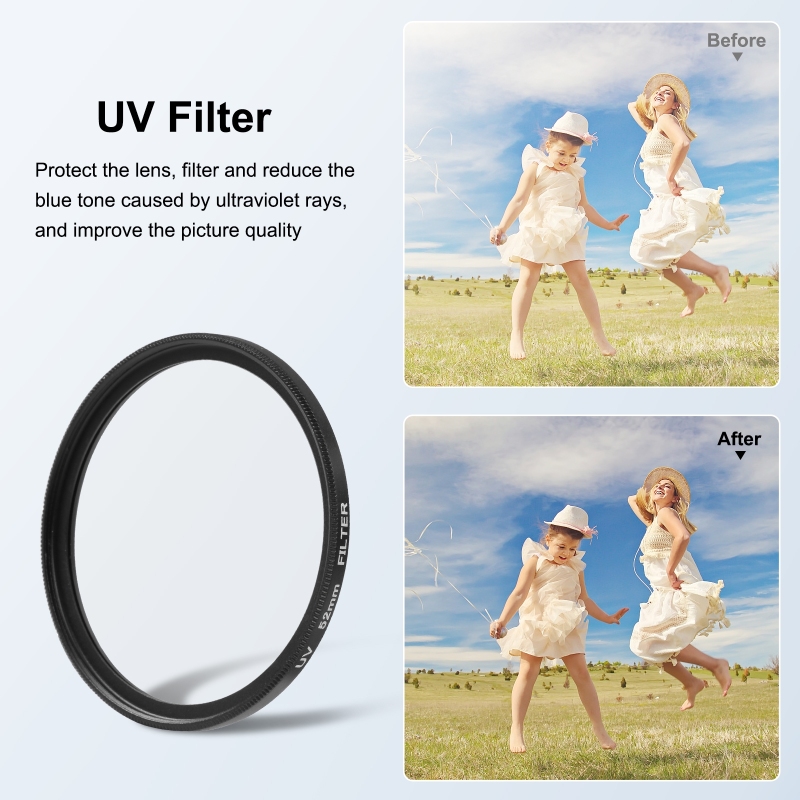 PULUZ – filtre UV pour objecti - Gopro Action Camera Hero 11 Black avis et prix